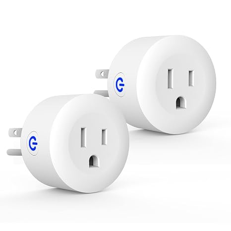 CMARS Smart Plug, ZigBee Switch Mini Smart Outlet Compatible with Alexa, SmartThings Hub, Hue, Echo (4th gen) Echo Plus (2nd) Google Home, Works as a Range Extender, Hub Required （2 Pack）