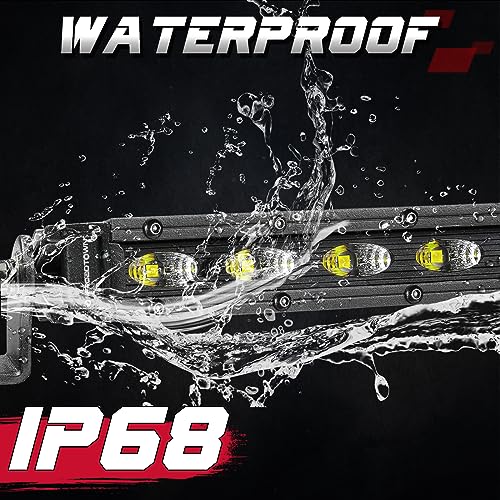 OFFROADTOWN 20 Inch Single Row LED Light Bar 100W CREE LED Offroad Lights