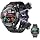 Smart Watch with Earbuds, for iOS Android Phone,3 in 1 Round Fitness Tracker, 1.52 Inch Full Touch Screen, Answer/Make Calls, for Men and Women, Sleep Monitor, Motion Long Standby, Music Player