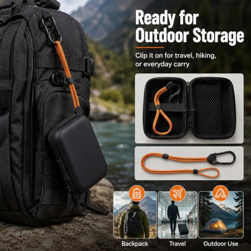EVA Storage Case for Lexar SL500 ES5 Magnetic Professional Go SSD