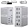 TobenONE DisplayLink Docking Station 3 Monitors with 120W Power Adapter