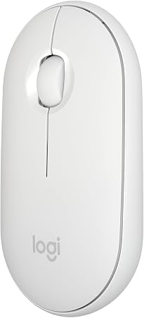Logitech Slim Wireless Bluetooth Mouse for Mac - White