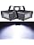 2Pack 32 Led Strobes Lights Strobe Light for Halloween Mini Strobe Light Halloween Strobe Lights for Room Strobe Party Light Flashing Lights for Party