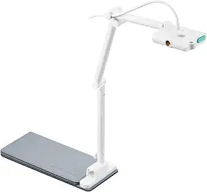 OKIOCAM S-4K 8MP USB Document Camera for Teachers, Ultra HD Portable Setup with AI Smart Pointer (OKIOPoint), Ideal for Distance Learning & Live Demos, Compatible w PC, Mac, Chromebook