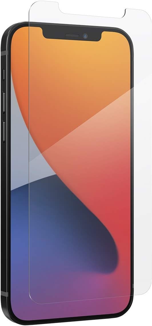 ZAGG Glass Elite Screen Protector - Made for iPhone 12 Pro Max - Case Friendly Screen - Impact & Scratch Protection, InvisibleShield, clear (200106657)