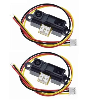 2PCS GP2Y0A21YK0F IR Analog Distance Sensor 10-80CM