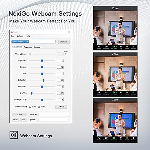 NexiGo N930AF Webcam with Microphone for Desktop, Au | Computer Access - Image 3