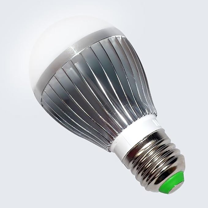 940nM IR Illuminator, DIY Total Invisible E26 Light Bulb Lamp (3 High Power 3Watt LED), to Enhance Night Vision of IR Capable Cameras, for CCTV Clear Surveillance Images at Night