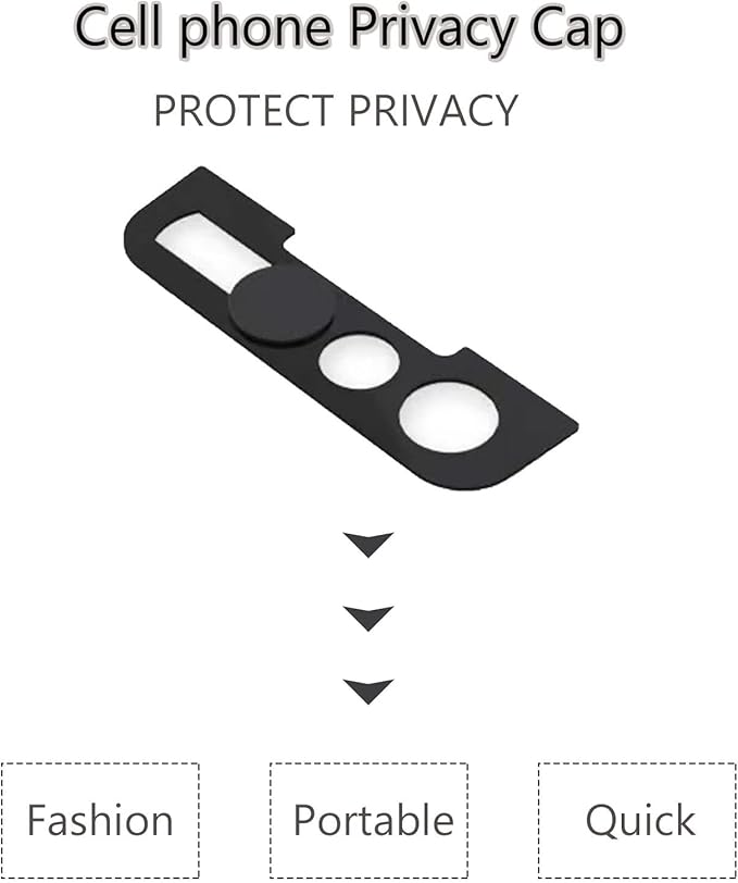 Camera Cover Protector,Camera Lens Cover Compatible with iPhone 13/13Pro/13mini/13Pro Max,Camera Lens Protector Protect Privacy and Security（black）