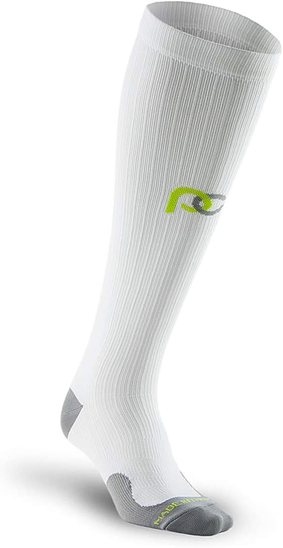 PRO Compression Running Marathon Socks - Calf-Length Travel and Sports Compression Socks for Foot and Ankle Support, Unisex