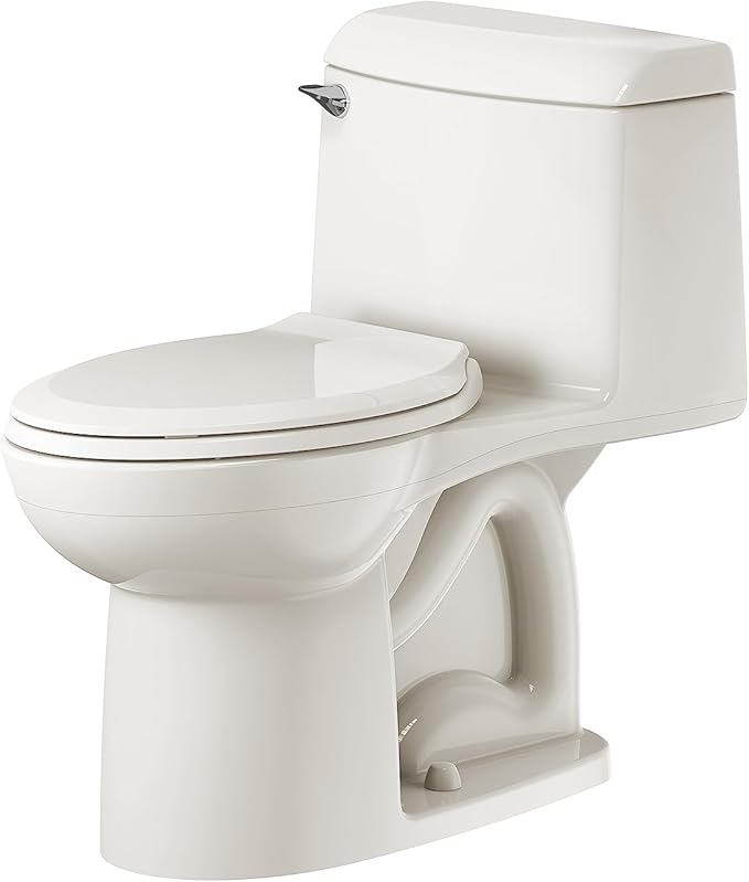 American Standard 2034314.222 Champion 4 One-Piece Toilet with Toilet Seat, Elongated Front, Chair Height, Linen, 1.6 gpf