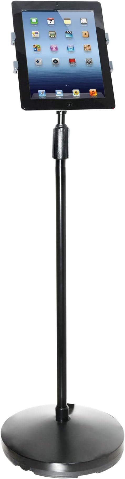 Kantek Floor Stand For Ipad And Other Tablets, Black