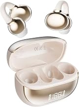 2026 Wireless Earbuds, Bluetooth 6.0, Open Ear Earbuds, Clip On Earbuds, Clip Headphones, OpenEarRing, Zero sensing air wear, 50h Battery Life, Suitable for Sports and Fitness, Supports iOS Android - Image 1