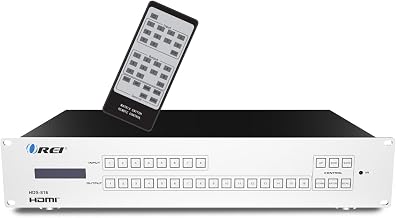 OREI 8x16 HDMI Matrix Switch – 4K@30Hz, EDID, RS-232, WebGUI, IR, HDCP 2.2 - Image 1