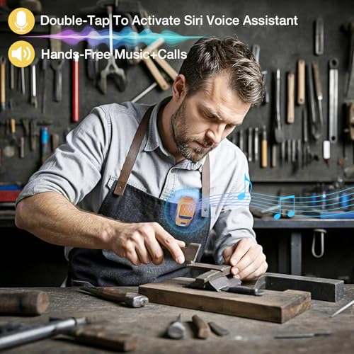 INFURTURE Clip on Bluetooth Speaker Wearable Waterproof Speaker with Mic