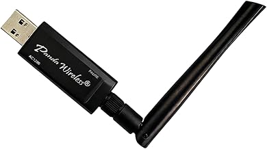 Panda Wireless PAU0E AC1200 Wireless AC USB Adapter - w/High Gain Antenna - Win 7/8/10/11, Zorin, Mint, Ubuntu, MX Linux, Manjaro, Fedora, Kali Linux, openSUSE, Rocky and Raspbian - Image 1