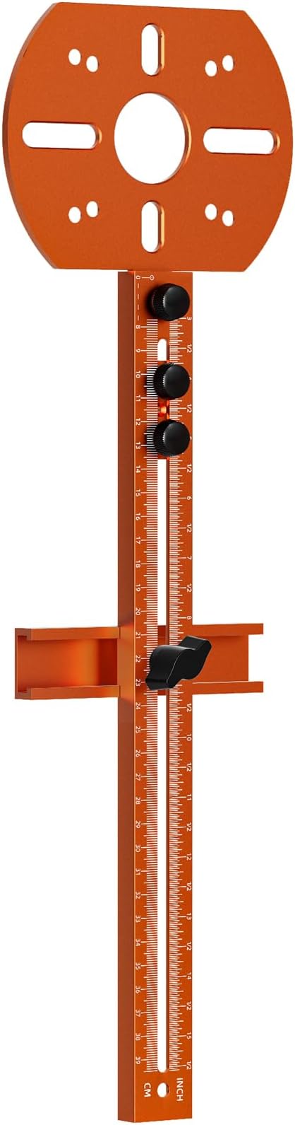Router Circle Cutting Jig for DeWalt Compact Routers – 4 in 1 Adjustable Router Jig for Woodworking, Aluminum Alloy Cutting Guide for Circles, Arcs & Grooves, Specially for DCW600B, DWP611, DNP612