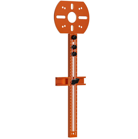 Router Circle Cutting Jig for DeWalt Compact Routers – 4 in 1 Adjustable Router Jig for Woodworking, Aluminum Alloy Cutting Guide for Circles, Arcs & Grooves, Specially for DCW600B, DWP611, DNP612