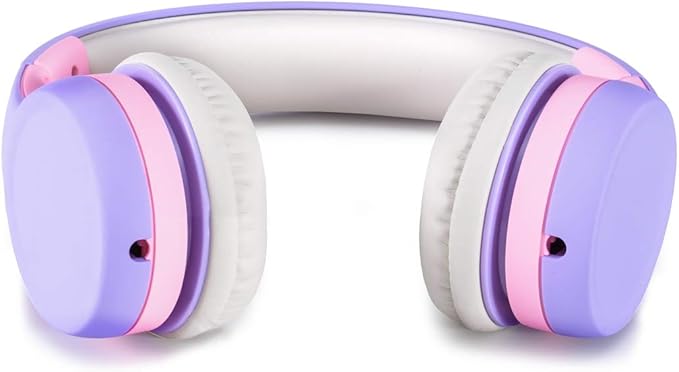 NENOS Kids Headphones for Children Toddler Limited Volume (Lavender)