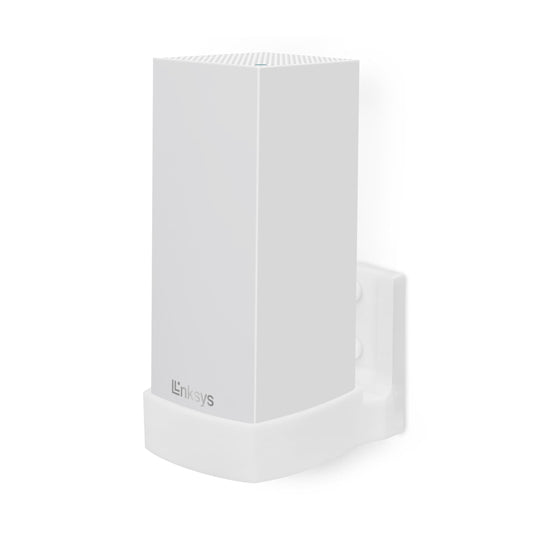 Wall Mount for Linksys MX4200 Mesh WiFi 6 (AX4200) Router, Easy to Install Holder Bracket, Reduce Interference & Clutter, Adhesive & Screw-in Mounting