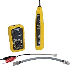 Klein Tools VDV500-705 Wire Tracer Tone Generator and Probe Kit for Ethernet, Internet, Telephone, Speaker, Coax, Video, and Data Cables RJ45, RJ11, RJ12 - Image 1