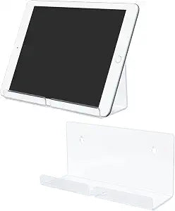 Tablet Wall Mount, 2 Pack Stand Holder Compatible with iPad, iPad Air, iPad Pro, iPad mini, Smartphones and eReader