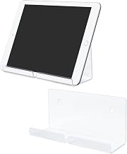 Tablet Wall Mount, 2 Pack Stand Holder Compatible with iPad, iPad Air, iPad Pro, iPad mini, Smartphones and eReader
