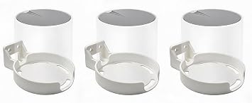 Wall Mount Holder Bracket for TP-Link Deco Mesh WiFi Router, Ventilated Wall Stand Compatible with X55 AX3000 X20 X50 X60 X4300 Pro X5000 X5400 Pro W3600 W4500 W6000, 3 Pack