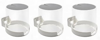Wall Mount Holder Bracket for TP-Link Deco Mesh WiFi Router, Ventilated Wall Stand Compatible with X55 AX3000 X20 X50 X60 X4300 Pro X5000 X5400 Pro W3600 W4500 W6000, 3 Pack