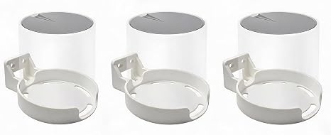 Wall Mount Holder Bracket for TP-Link Deco Mesh WiFi Router, Ventilated Wall Stand Compatible with X55 AX3000 X20 X50 X60 X4300 Pro X5000 X5400 Pro W3600 W4500 W6000, 3 Pack