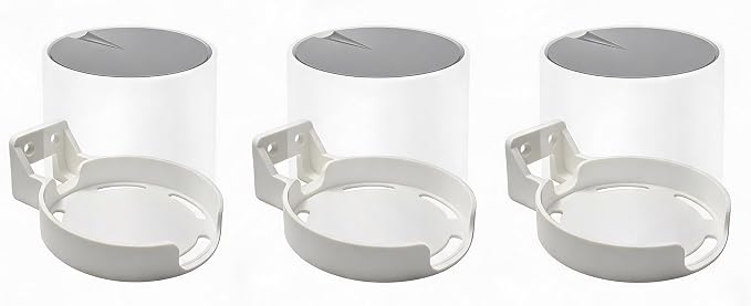 Wall Mount Holder Bracket for TP-Link Deco Mesh WiFi Router, Ventilated Wall Stand Compatible with X55 AX3000 X20 X50 X60 X4300 Pro X5000 X5400 Pro W3600 W4500 W6000, 3 Pack