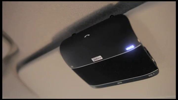 Jabra 100-46000000-02 Freeway Bluetooth in-Car Speakerphone (U.S. Retail Packaging)