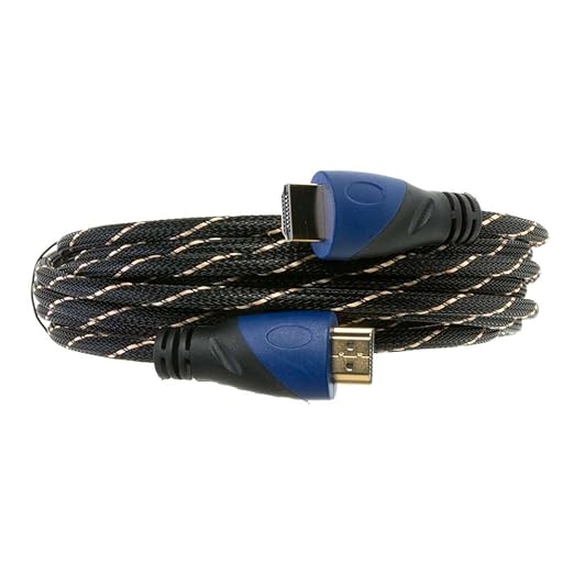 20FT HDMI Cable High-Speed 4K HDR 18Gbps Ethernet Audio Return Channel Gold-Plated 2.0 60Hz UHD ARC Universal Compatible with HDTV Projector, Gaming Console Laptop Home Theater (20FT, Multi-Colored)
