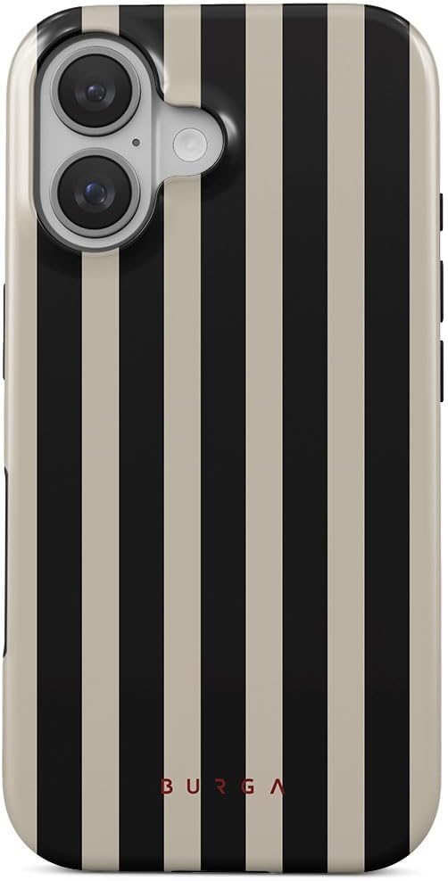 BURGA Phone Case for iPhone 16 - Cute, Trendy, Aesthetic, Pattern Phone Cover, Hard Shell Protection - fits Apple iPhone 16 Case for Women and Men