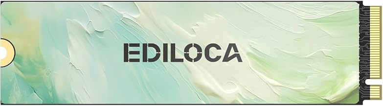 Ediloca 512GB NVMe M.2 SSD PCIe Gen 3x4, Up to 2050MB/s Read, M.2 2280 Internal Solid State Drive, Dynamic SLC Cache, Compatible with PC, Desktop and Laptops(EN680E)