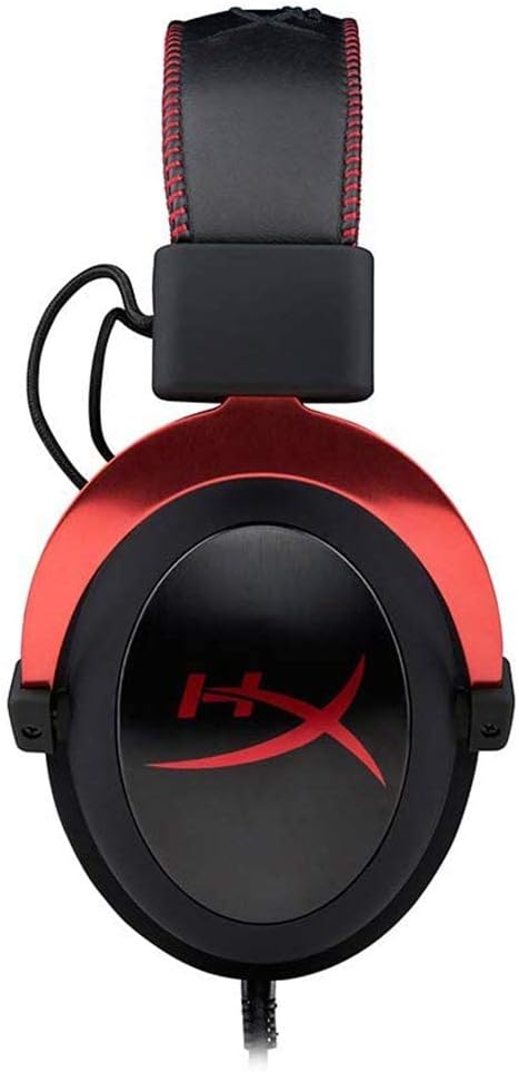 HyperX Cloud II Gaming Headset for PC & PS4 & Xbox One,Nintendo Switch - Red (KHX-HSCP-RD) (Renewed)