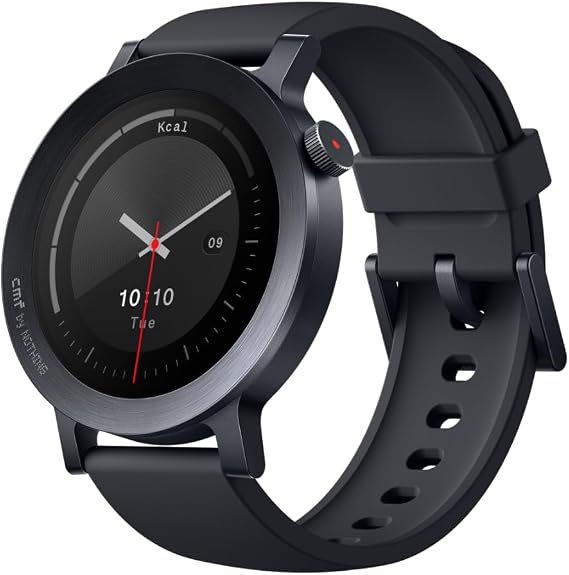 CMF BY Nothing Watch 3 Pro Smart Watch for Men Women, Bluetooth Call AI Energy Score, 1.43” Heart Rate Tracking, Sleep Monitor, GPS & 130 Sport Modes, Fitness Tracker for Android iOS, IP68 Dark Grey