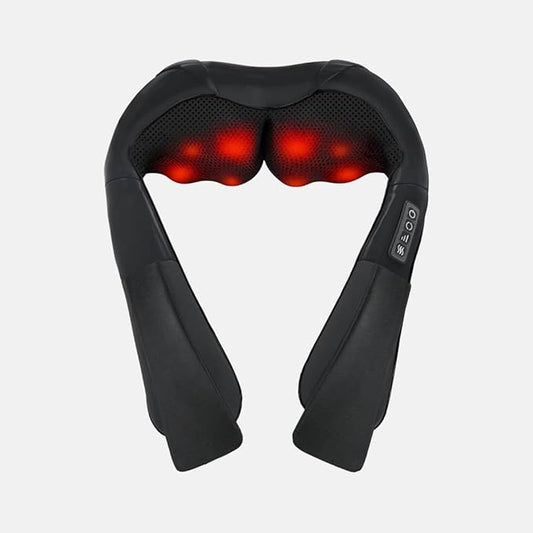 IUI Neck Massager for Pain Relief Deep Tissue, Back Massagers with Heat, Electric Kneading Massagers Pillow for Neck, Back, Shoulder, Legs, Waist, Body