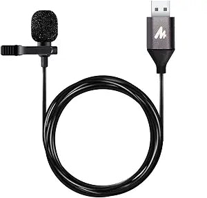 MAONO UL10 USB Lavalier Microphone, 192kHz/24bit for Interview and Vlogging