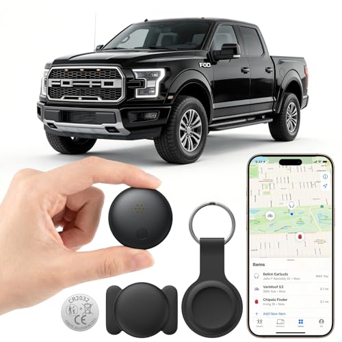 Mini GPS Tracker for Vehicles, Car Tracker Work with Find My (iOS Only)