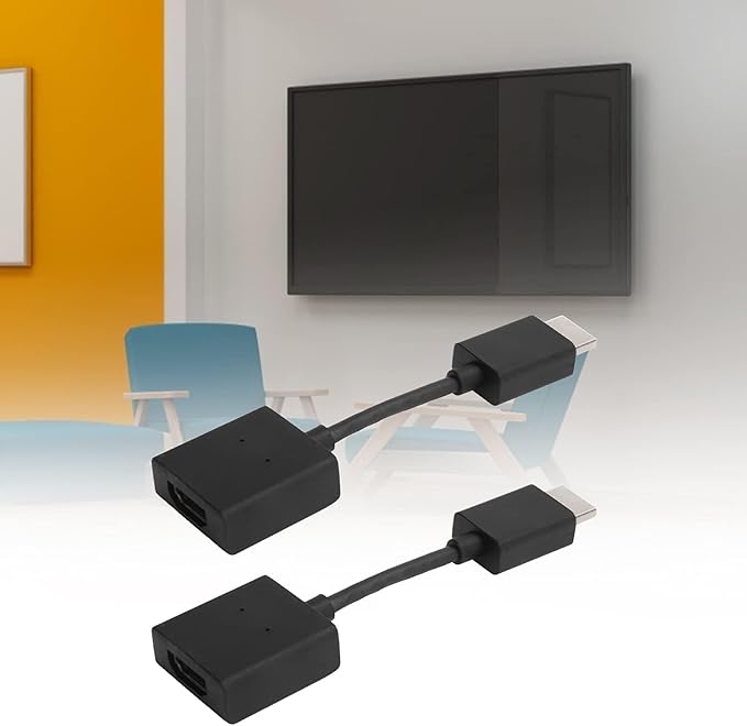 2Pcs HDMI Extension Cable Male to Female Adapter Cord Short HDMI Extender Support 4K Ultra high Speed Compatible with TV Stick Player HDTV Laptop PC