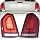 VLAND LED Tail Lights Assembly Fit for 2011-2014 Chrysler 300, Rear Lights with Dynamic Startup Animation DRL, Red