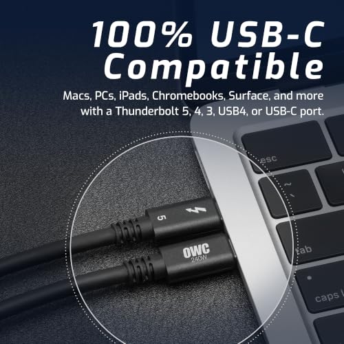 OWC 1M Thunderbolt 5 (USB-C) Cable