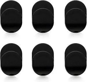 Sonku 6 Piece Ring Hook Mount Accessories, Upgrade Version Phone Mount Hook for Universal Cellphone Finger Ring Holder Grip Stand - (Black)