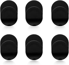 Sonku 6 Piece Ring Hook Mount Accessories, Upgrade Version Phone Mount Hook for Universal Cellphone Finger Ring Holder Grip Stand - (Black)