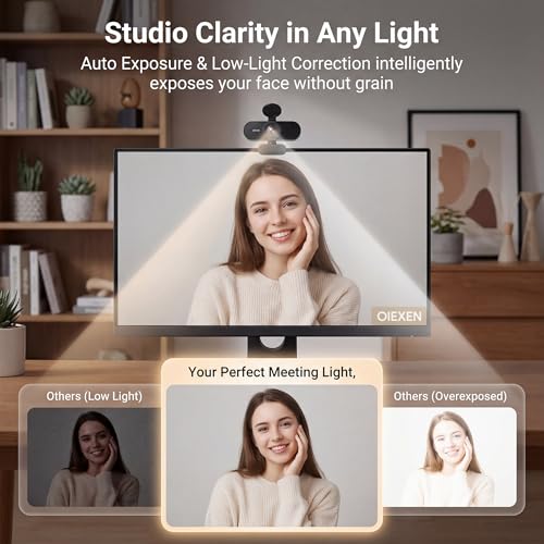4K Ultra HD Webcam with 1/2.8"CMOS Sensor,PDAF Autof | Computer Access - Image 5