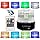 TOPKU Battery Strobe Light Magnetic Base 8 Color Remote Control Univisal