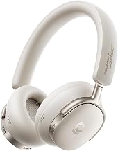 Baseus Inspire XH1 Adaptive Active Noise Cancelling Headphones, Sound by Bose, Dolby Audio, Premium Real-Time Adaptive ANC, Adaptive Rich Sound, Hi-Res Audio, 100H Playtime - Starlight Off-White - Image 1