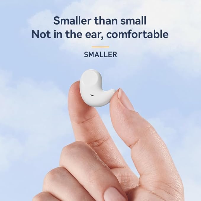 Bluetooth Earbuds,Wireless Sleep Ear Buds,Invisible Noise Cancelling Headphones,Bluetooth 5.4 Sleeping Headset for Side Sleepers Small Ears Canal,Discreet in-Ear Tiny Earphones,for Samsung/Android