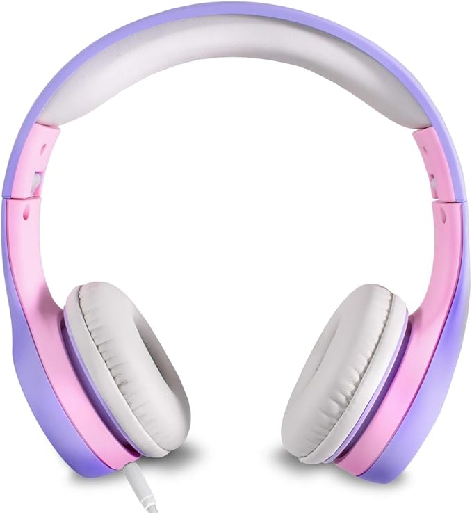 NENOS Kids Headphones for Children Toddler Limited Volume (Lavender)